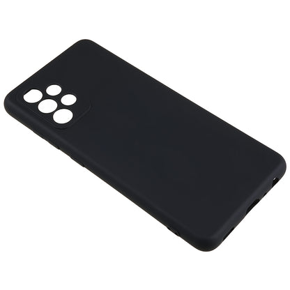 For Samsung Galaxy A52 4G / 5G / A52s 5G Rubberized Phone Case Fiber Lining TPU Back Cover