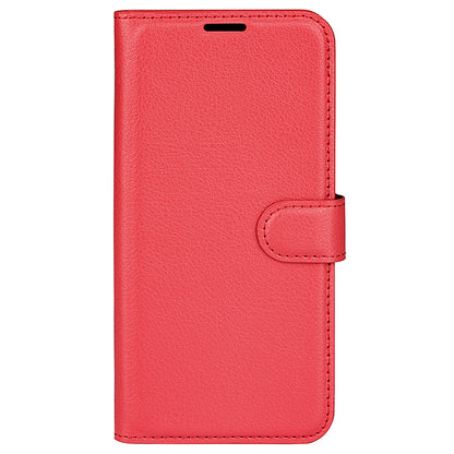 For Huawei P60 PU Leather Phone Stand Case Litchi Texture Wallet Phone Cover