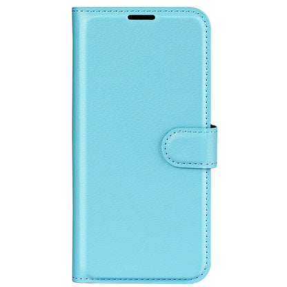 For Huawei P60 PU Leather Phone Stand Case Litchi Texture Wallet Phone Cover