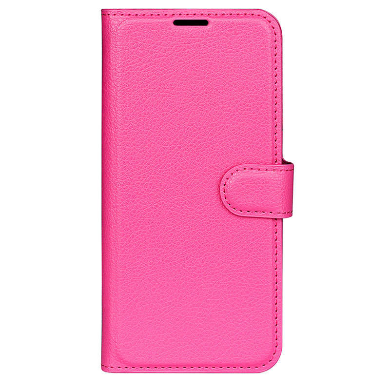 For Huawei P60 PU Leather Phone Stand Case Litchi Texture Wallet Phone Cover