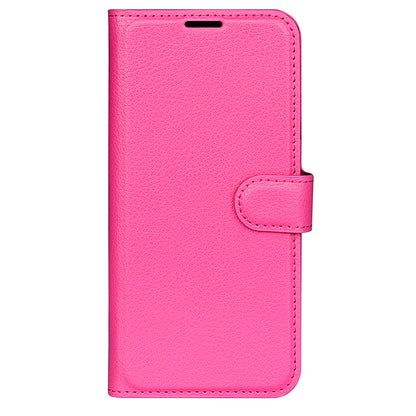 For Huawei P60 PU Leather Phone Stand Case Litchi Texture Wallet Phone Cover