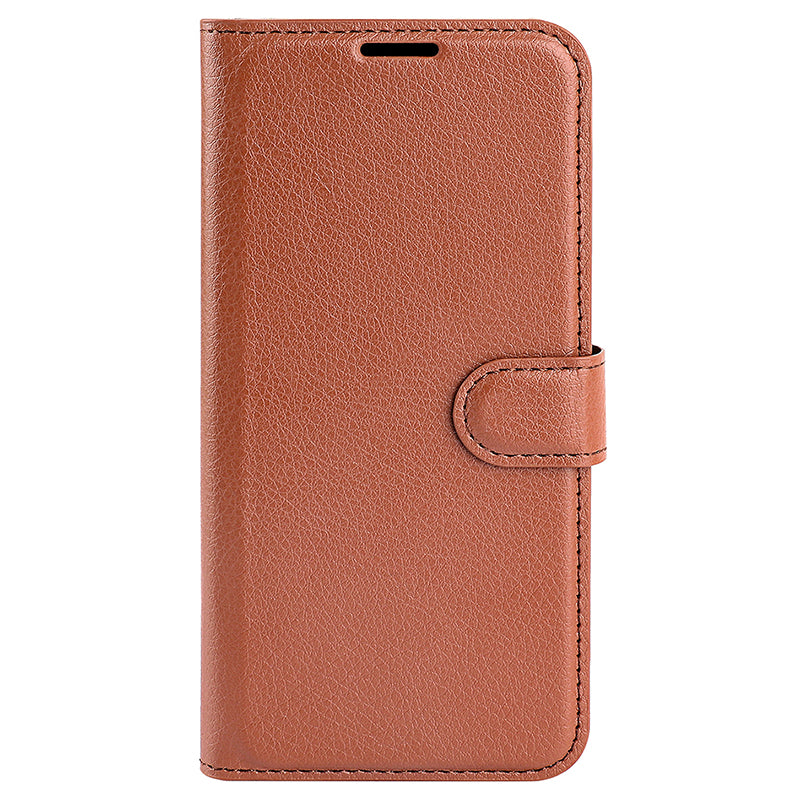 For Huawei P60 PU Leather Phone Stand Case Litchi Texture Wallet Phone Cover