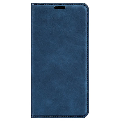 For Huawei P60 Pro Skin-touch Leather Phone Wallet Case Folio Flip Stand Phone Cover