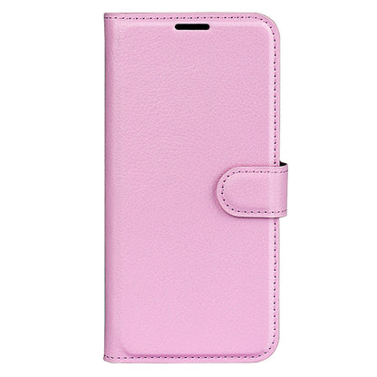 For Huawei P60 Pro Litchi Texture Phone Leather Case Wallet Stand Anti-drop Phone Cover