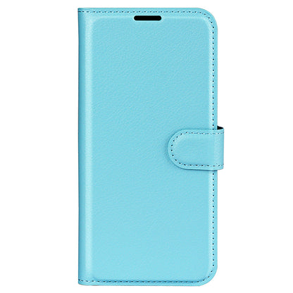 For Huawei P60 Pro Litchi Texture Phone Leather Case Wallet Stand Anti-drop Phone Cover