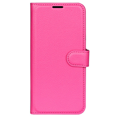 For Huawei P60 Pro Litchi Texture Phone Leather Case Wallet Stand Anti-drop Phone Cover