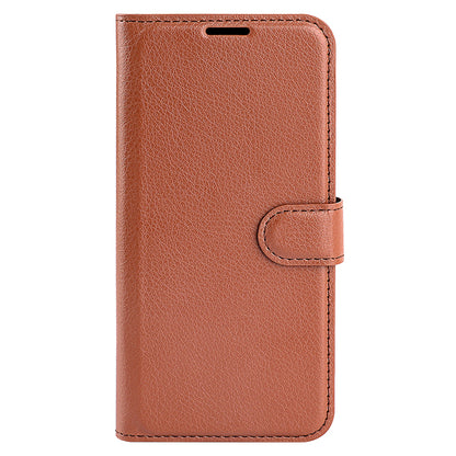 For Huawei P60 Pro Litchi Texture Phone Leather Case Wallet Stand Anti-drop Phone Cover
