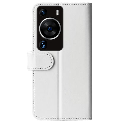 For Huawei P60 Pro PU Leather Wallet Case Crazy Horse Texture Foldable Stand Phone Cover