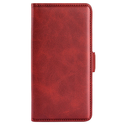 For Huawei P60 Pro PU Leather Case Calf Texture Stand Wallet Phone Cover