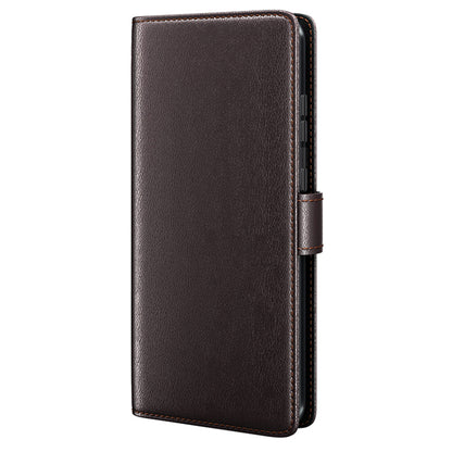 For Huawei P60 / P60 Pro Genuine Split Leather Case Cell Phone Wallet Stand Protective Cover