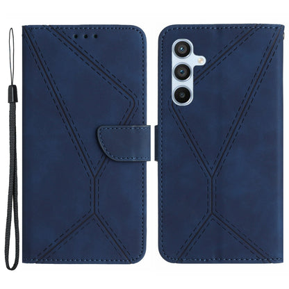 For Samsung Galaxy A14 5G / A14 4G Phone Case HT05 Skin-touch Anti-Drop PU Leather Cover with Wallet, Strap