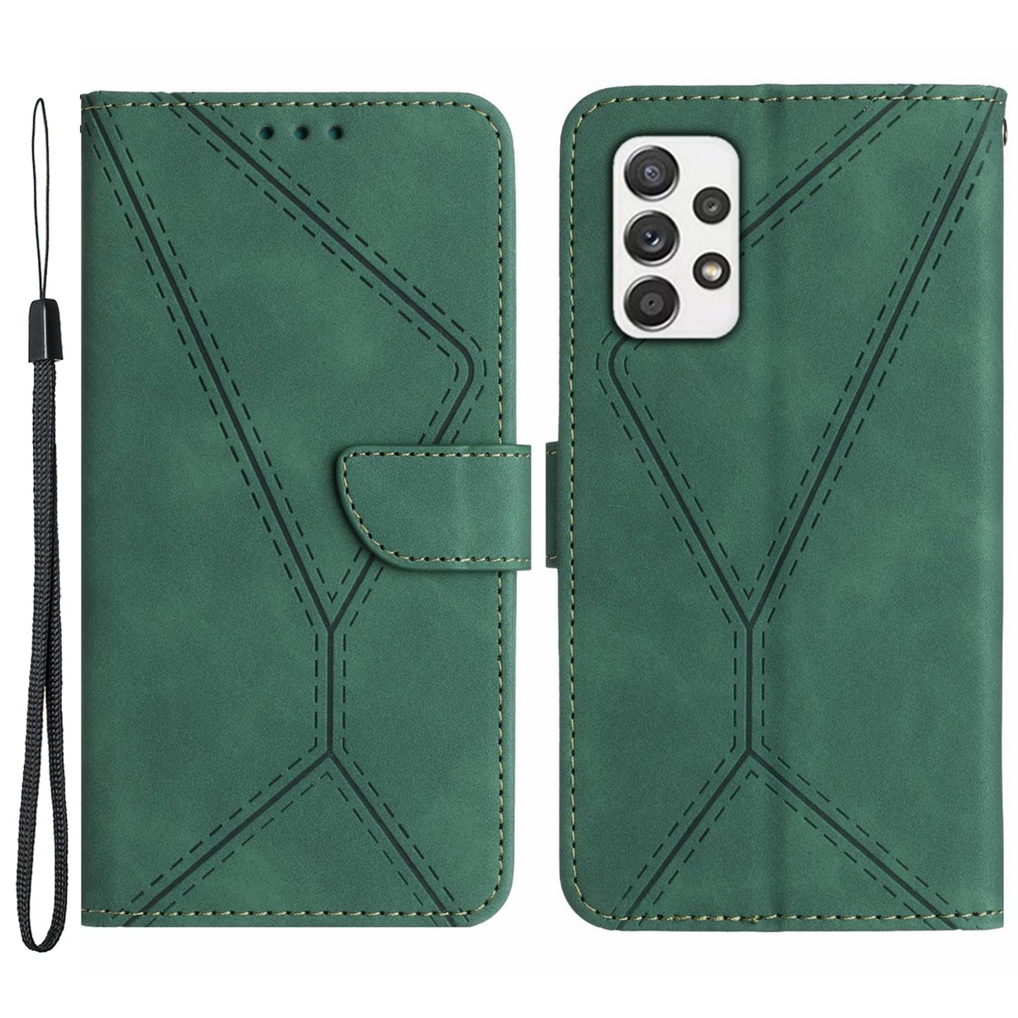 For Samsung Galaxy A23 4G / A23 5G (Global Version) / M23 5G / F23 5G / M13 4G Wallet Phone Case HT05 PU Leather Cover