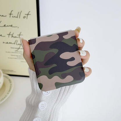 For Samsung Galaxy Z Flip4 5G Camouflage Pattern IMD Phone Case TPU Anti-Scratch Cover