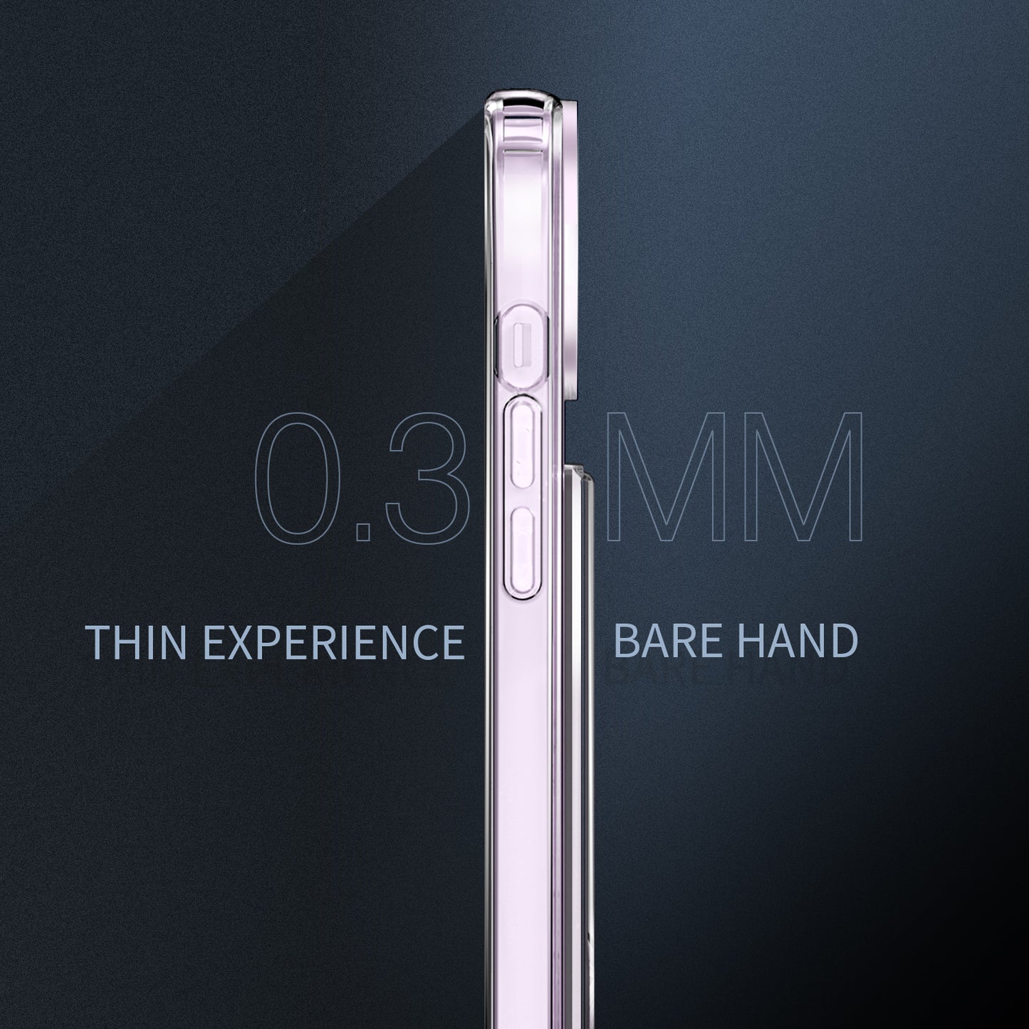 Transparent Phone Case for iPhone 13 , Card Holder TPU + Acrylic Airbag Corner Phone Cover