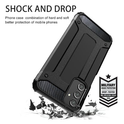 For Samsung Galaxy A24 4G Shockproof Phone Case Hard PC Soft TPU Drop Protection Cover