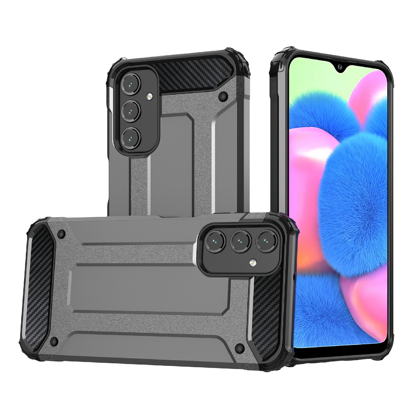 For Samsung Galaxy A24 4G Shockproof Phone Case Hard PC Soft TPU Drop Protection Cover