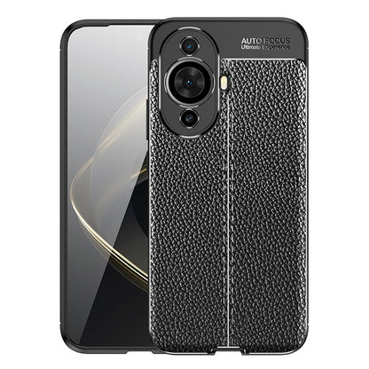 For Huawei nova 11 Phone Case Litchi Texture TPU Phone Case Shockproof Cover