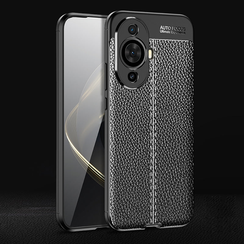 For Huawei nova 11 Phone Case Litchi Texture TPU Phone Case Shockproof Cover