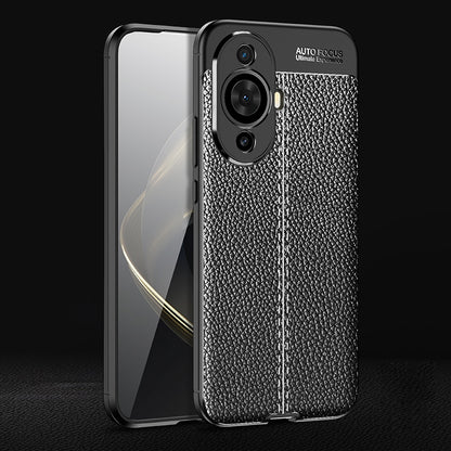 For Huawei nova 11 Phone Case Litchi Texture TPU Phone Case Shockproof Cover