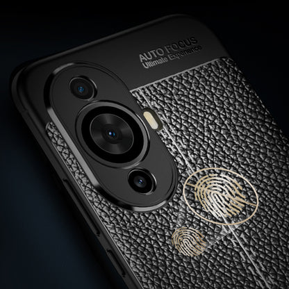 For Huawei nova 11 Phone Case Litchi Texture TPU Phone Case Shockproof Cover