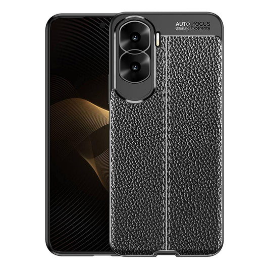 For Honor X50i 5G / 90 Lite 5G Dustproof TPU Phone Case Shockproof Phone Shell Litchi Texture Phone Cover