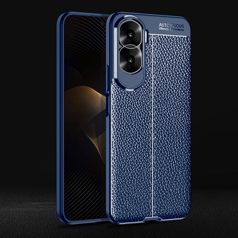 For Honor X50i 5G / 90 Lite 5G Dustproof TPU Phone Case Shockproof Phone Shell Litchi Texture Phone Cover