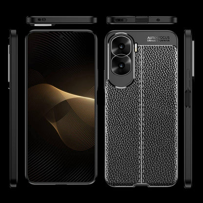 For Honor X50i 5G / 90 Lite 5G Dustproof TPU Phone Case Shockproof Phone Shell Litchi Texture Phone Cover