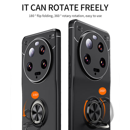 For Xiaomi 13 Ultra Anti-Scratch Phone Case Ring Holder Kickstand TPU Protective Cover