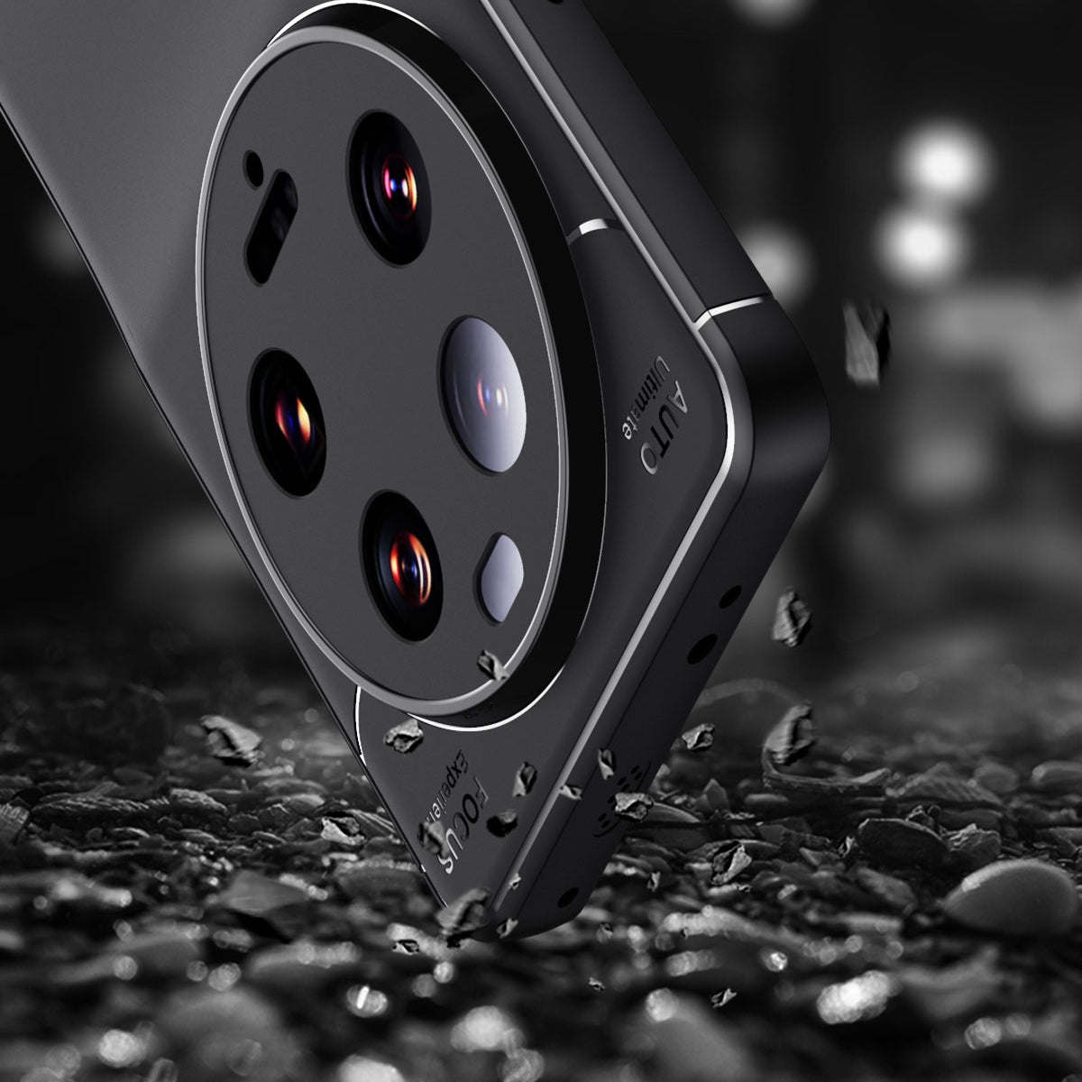 For Xiaomi 13 Ultra Anti-Scratch Phone Case Ring Holder Kickstand TPU Protective Cover