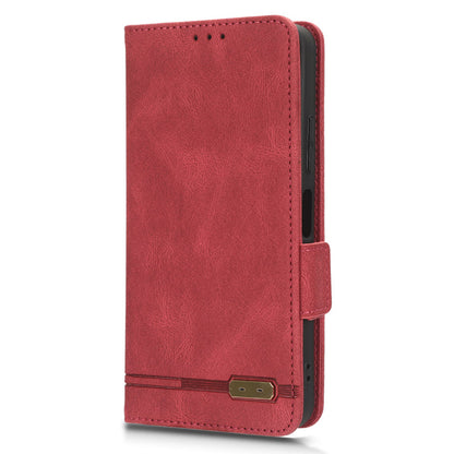 Protector Shell  for Nokia C32 Phone Case Hardware Decor PU Leather Wallet Stand Cover