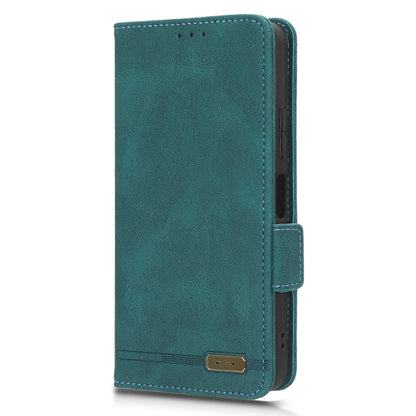 Protector Shell  for Nokia C32 Phone Case Hardware Decor PU Leather Wallet Stand Cover