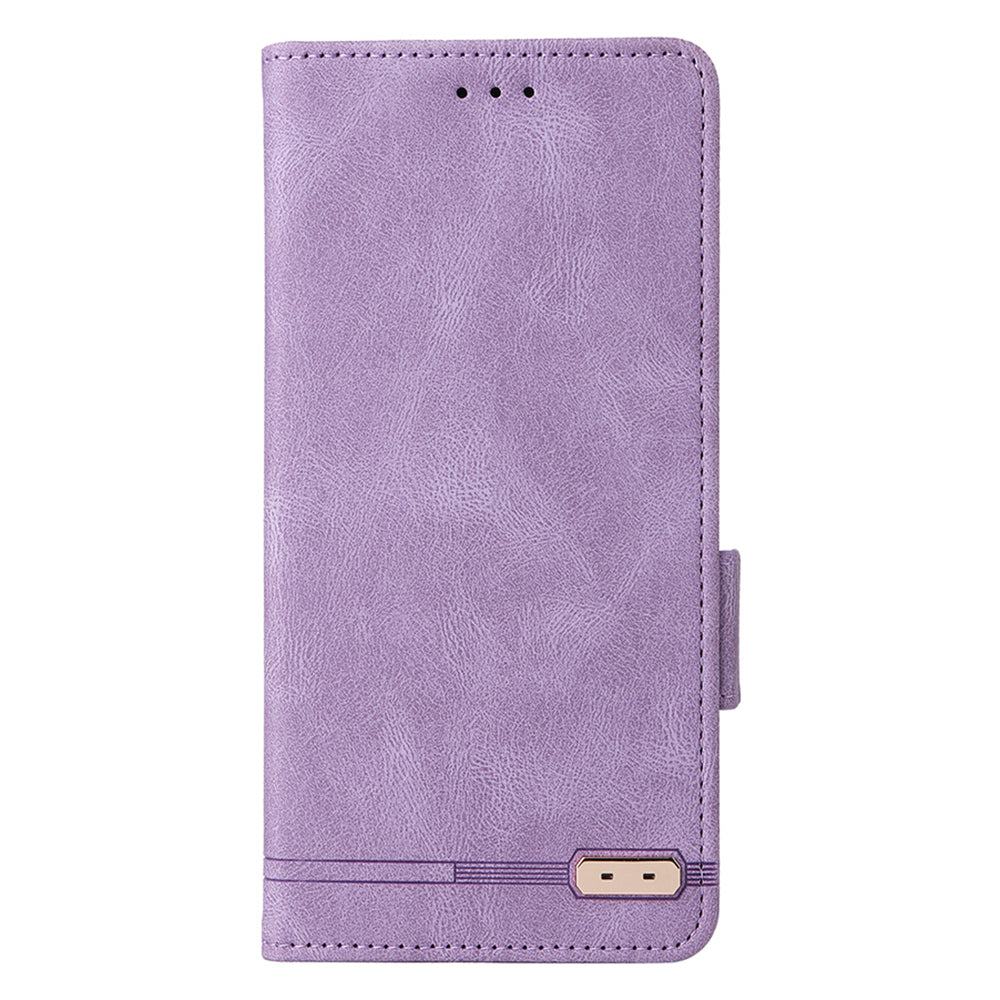 Protector Shell  for Nokia C32 Phone Case Hardware Decor PU Leather Wallet Stand Cover