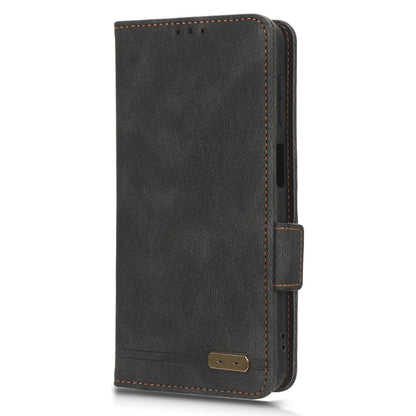 For Samsung Galaxy F14 5G Fall Proof Phone Case Hardware Decor PU Leather Wallet Stand Cover