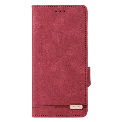 For Samsung Galaxy F14 5G Fall Proof Phone Case Hardware Decor PU Leather Wallet Stand Cover