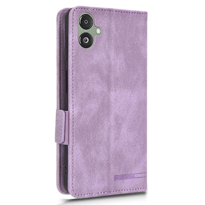 For Samsung Galaxy F14 5G Fall Proof Phone Case Hardware Decor PU Leather Wallet Stand Cover