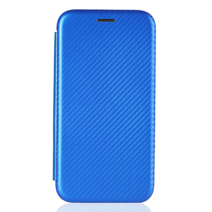 Stand Cover for Oppo A1 5G Carbon Fiber Texture Card Slot PU Leather Shockproof Phone Case