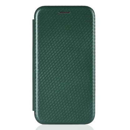 Stand Cover for Oppo A1 5G Carbon Fiber Texture Card Slot PU Leather Shockproof Phone Case