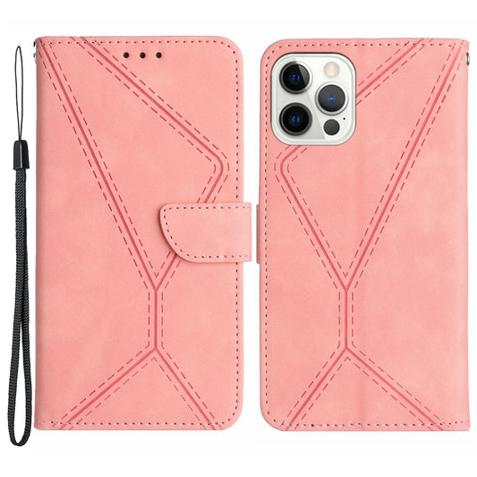 HT05 For iPhone 14 Pro Max Skin-touch Phone Flip Case Magnetic Clasp PU Leather Cover Wallet Shell