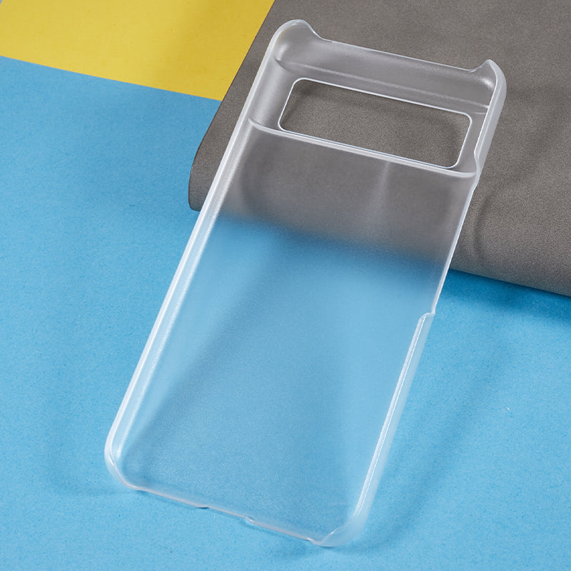 Protective Shell for Google Pixel 8 Rubberized Phone Case Scratch Resistant Hard PC Back Cover