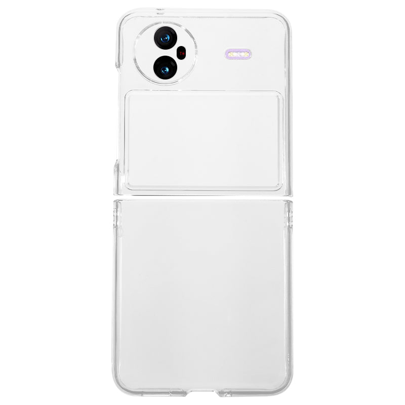 PC Phone Case for vivo X Flip Anti-Scratch Two-Piece Design Protective Phone Cover