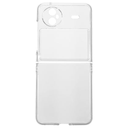 PC Phone Case for vivo X Flip Anti-Scratch Two-Piece Design Protective Phone Cover