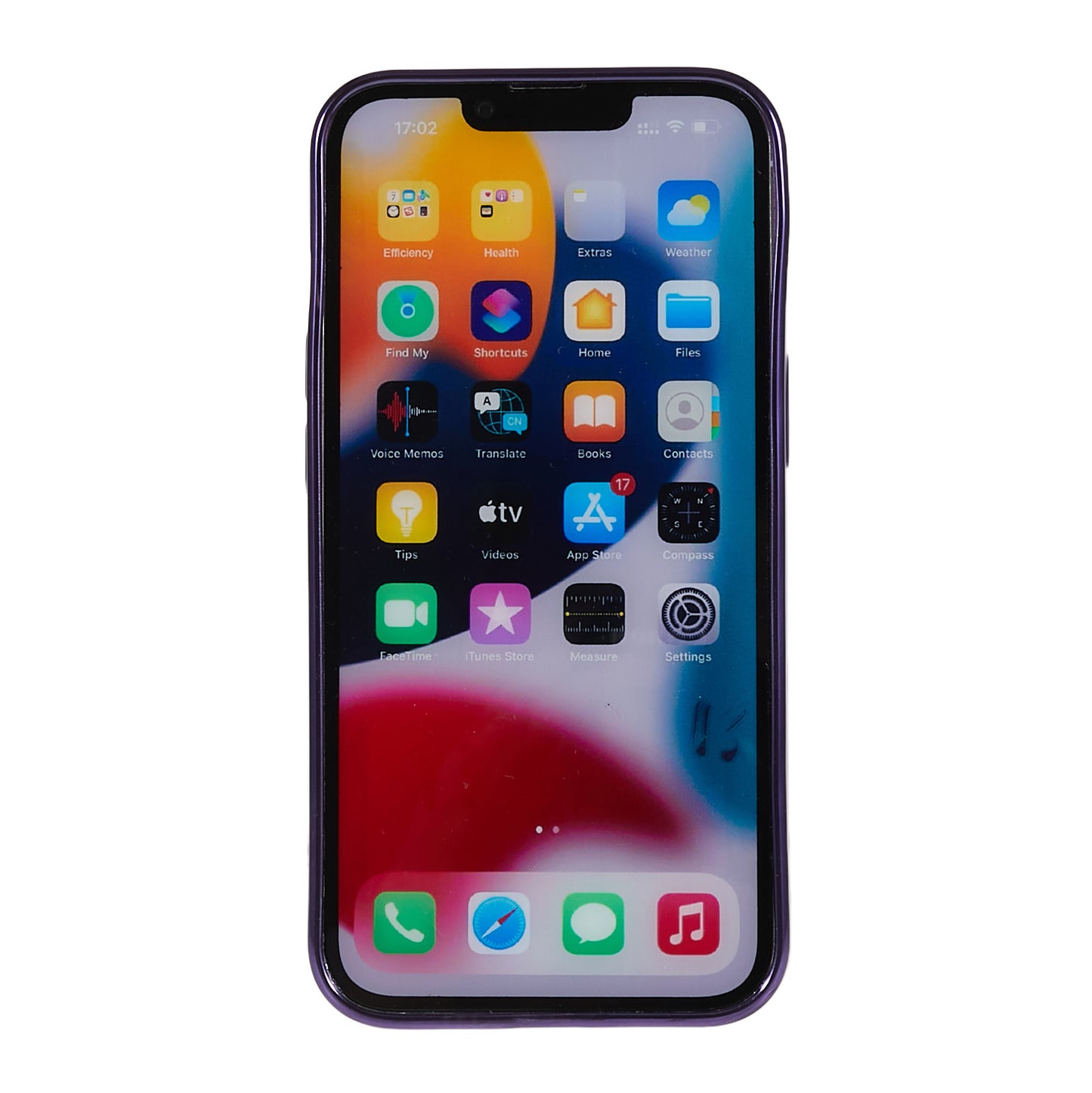 Electroplating TPU Case for iPhone 14 Plus , Wrinkled Uneven Mobile Phone Cover