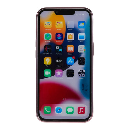 Electroplating Cell Phone Case for iPhone 13 , Wrinkled Uneven TPU Back Cover