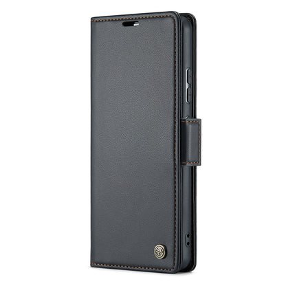 CASEME 023 Series For Xiaomi 12 5G / 12X 5G / 12S 5G PU Leather Cover RFID Blocking Wallet Phone Case
