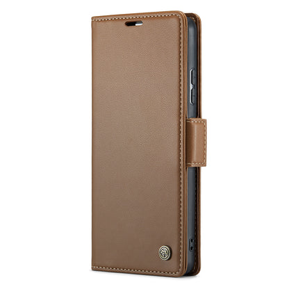 CASEME 023 Series For Xiaomi 12 5G / 12X 5G / 12S 5G PU Leather Cover RFID Blocking Wallet Phone Case