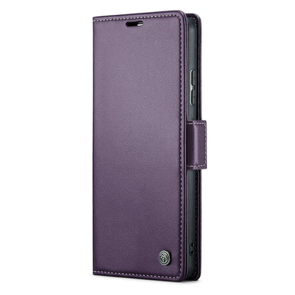 CASEME 023 Series For Xiaomi 12 5G / 12X 5G / 12S 5G PU Leather Cover RFID Blocking Wallet Phone Case