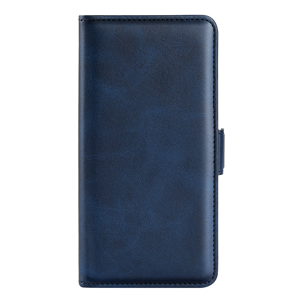 For Huawei P60 PU Leather Wallet Flip Phone Cover Calf Texture Stand Folio Cover