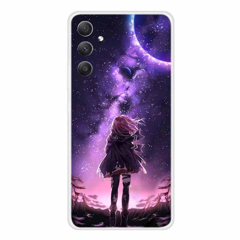 For Samsung Galaxy A34 5G Phone Case Pattern Printed Soft Flexible TPU Protective Cover