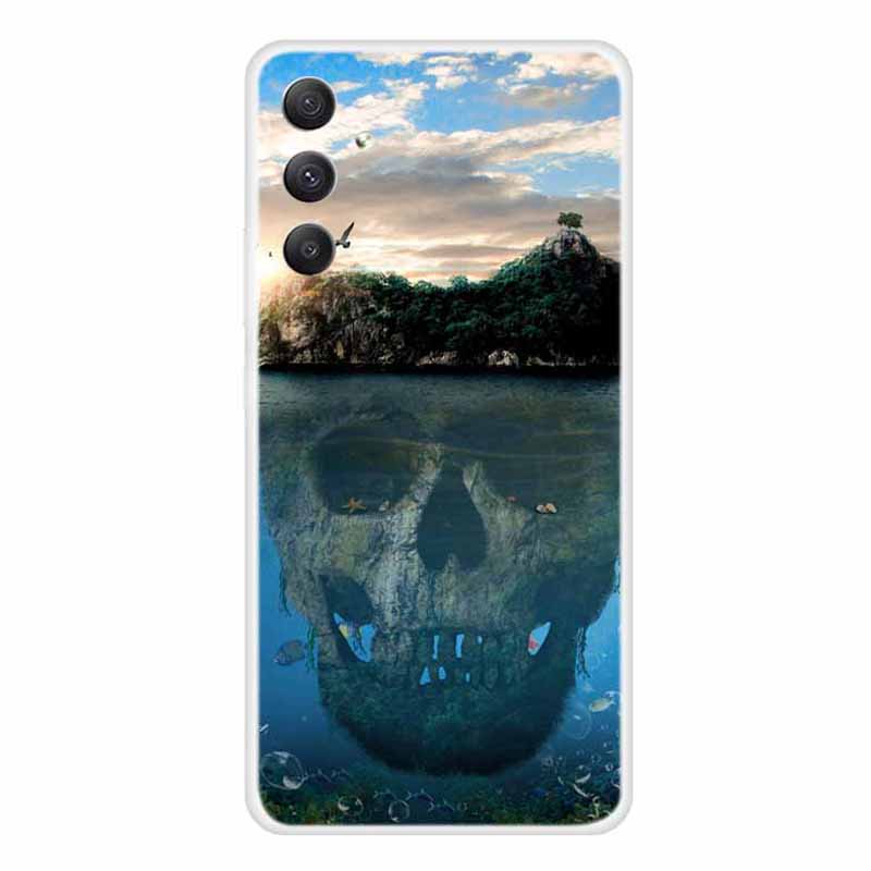 For Samsung Galaxy A34 5G Phone Case Pattern Printed Soft Flexible TPU Protective Cover