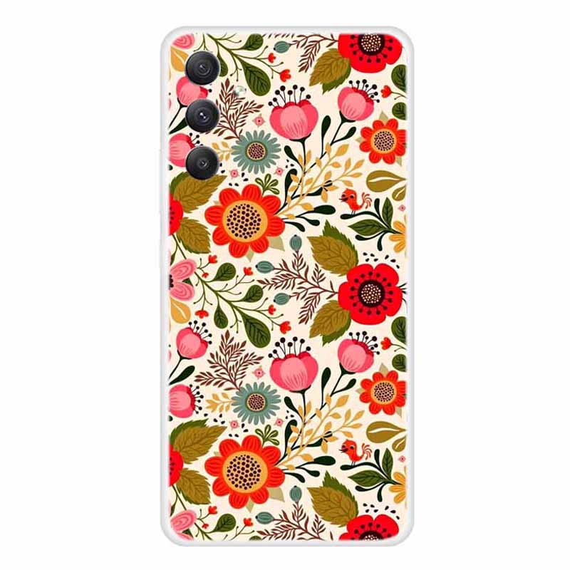 For Samsung Galaxy A34 5G Phone Case Pattern Printed Soft Flexible TPU Protective Cover